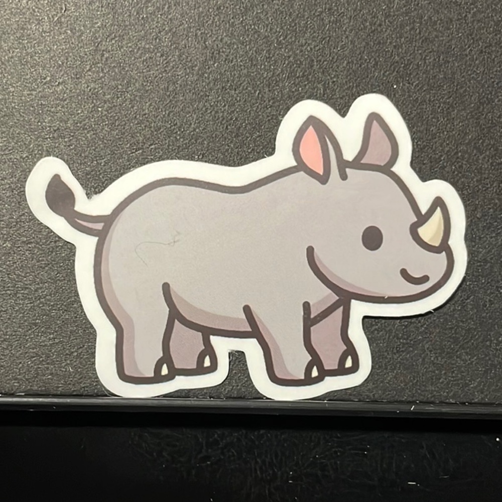 RHINO STICKER